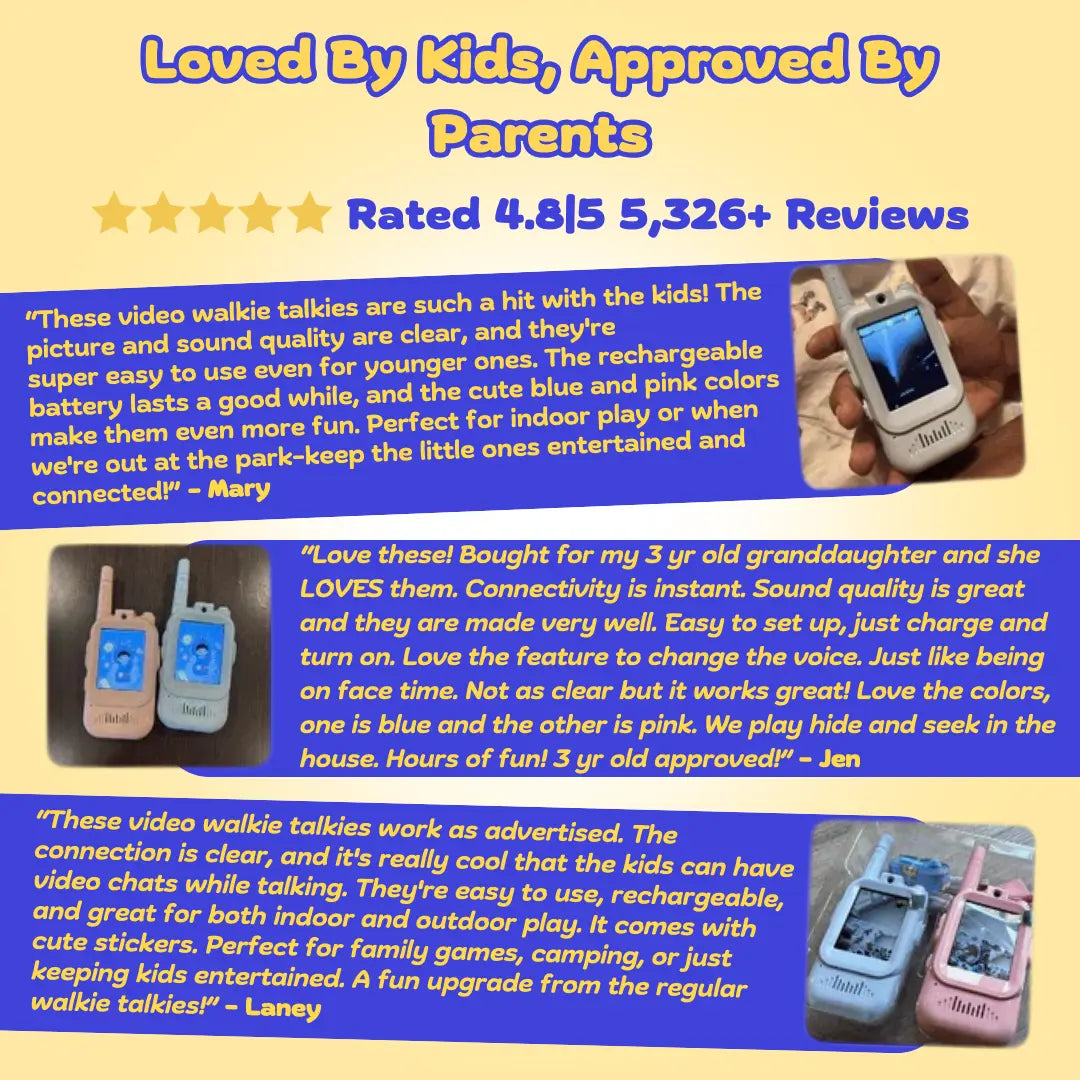 VokieTalkie™ – The Original Adventure Walkie-Talkie