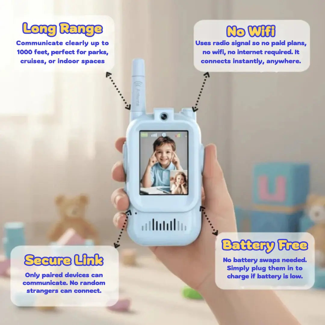 VokieTalkie™ – The Original Adventure Walkie-Talkie